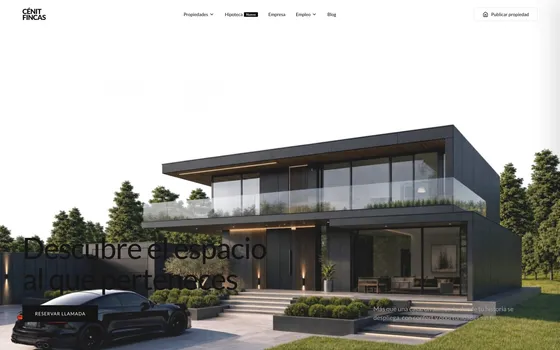 Web Cénit — Inmobiliaria de lujo y cartera residencial