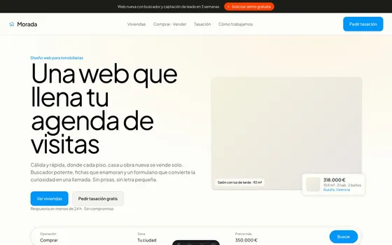 Web Morada — Inmobiliarias