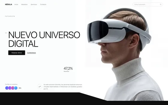 Web Nébula — Startups de realidad virtual y tecnología inmersiva