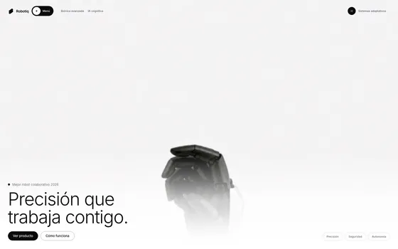 Web Robotiq — Robótica y tecnología