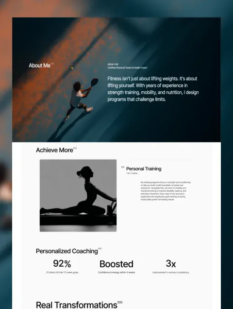 Ejemplo de diseño web profesional 1
