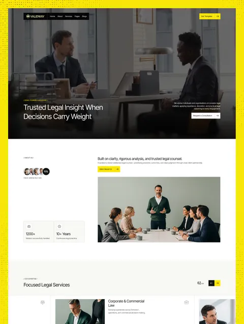 Ejemplo de diseño web profesional 7